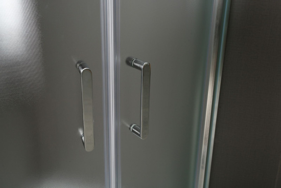 Душевой уголок BelBagno Uno 195 R 2 100 P Cr стекло текстурное