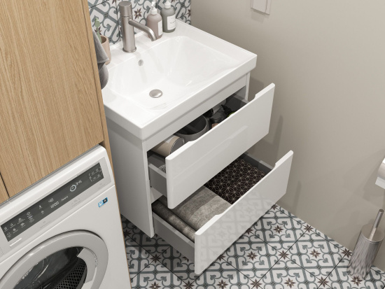 Тумба с раковиной SanStar Riana 70 подвесная