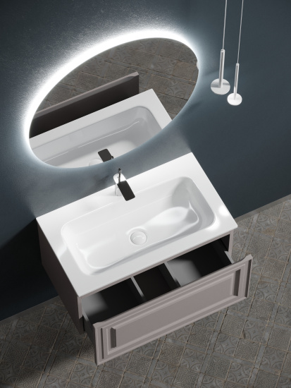 Тумба с раковиной Sancos Very 80 Doha Soft VR80SM