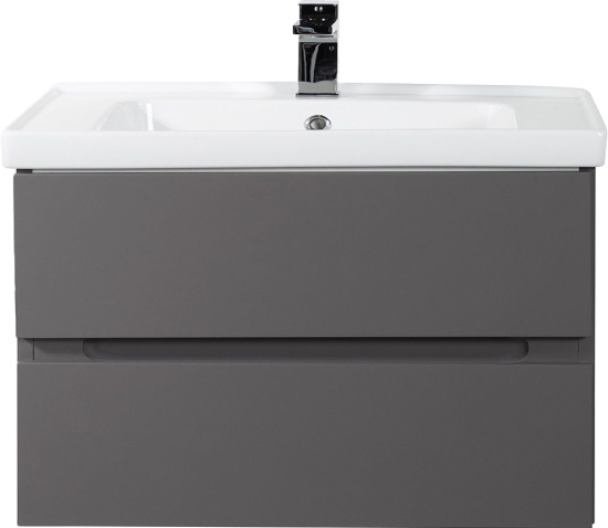 Мебель для ванной Art&Max Techno 90 подвесная, смоки софт