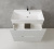 Тумба с раковиной BelBagno Vittoria 100 bianco lucido