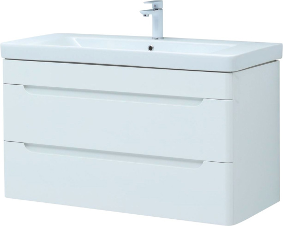 Тумба с раковиной Aquanet София 105 2 ящика