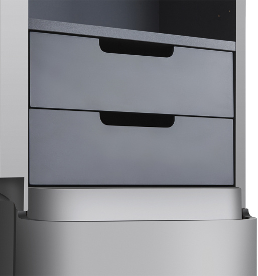 Пенал Am.Pm Sensation 40 L, серый шелк