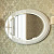 Зеркало Edelform Decora 100 белый глянец