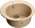 Мойка кухонная GranFest Rondo GF-R510 песочный Мойка кухонная GranFest Rondo GF-R510 песочный