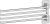 Полотенцедержатель Ellux Avantgarde AVA 018 37 см Полотенцедержатель Ellux Avantgarde AVA 018 37 см