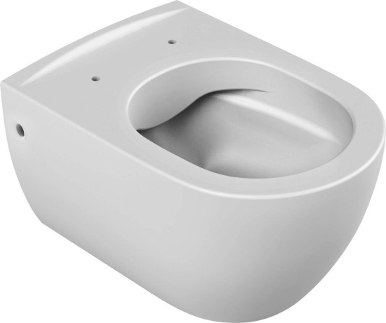Подвесной унитаз Boheme Bianca 963 белый матовый с сидением микролифт