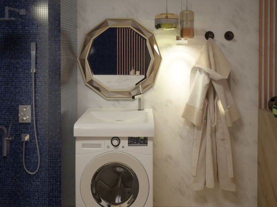 Раковина над стиральной машиной Ingenium Galant 60x60