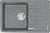 Мойка кухонная Marrbaxx Энди Z016Q008 тёмно-серый