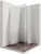 Душевой уголок Ambassador Diamond 12011103L 100x100 см