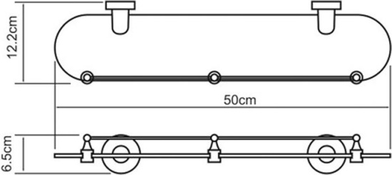 Полка Wasserkraft Isen K-4044