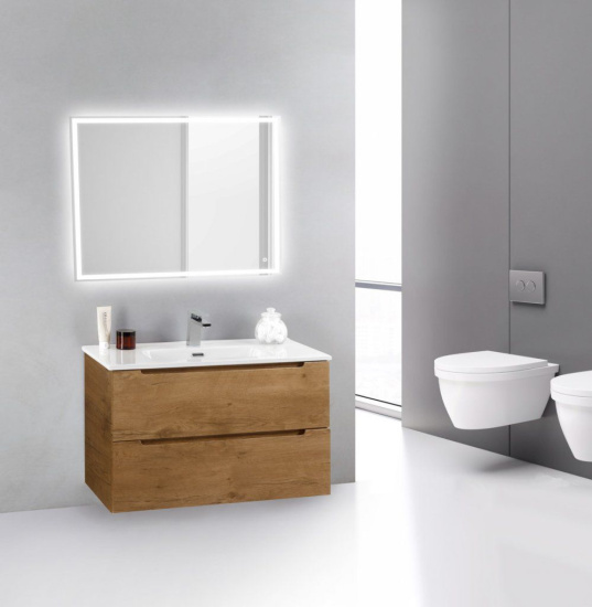 Тумба с раковиной BelBagno Etna 39 80 rovere nature