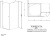 Душевой уголок Radaway Torrenta KDJ 120x90 прозрачное стекло L