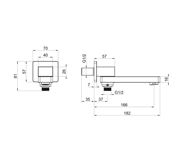 Излив Wonzon & Woghand WW-88SZ06-BGM