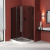 Душевой уголок Vegas Glass AFS-F LUX 120*100 02М 07 L, профиль черный матовый, стекло графит Душевой уголок Vegas Glass AFS-F LUX 120*100 02М 07 L, профиль черный матовый, стекло графит