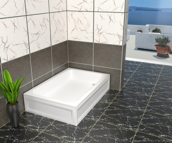 Поддон для душа RGW B/CL-S-A 16180280-51-A 80х100