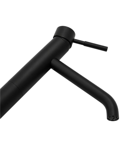 Высокий смеситель для раковины Fiore Xenon 44NN5288, черный