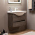 Тумба с раковиной Aquanet Сидней 60 дуб рошелье