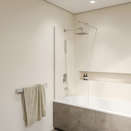 Шторка на ванну RGW Screens SC-050 600х1490 профиль хром, стекло прозрачное