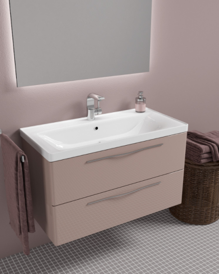 Мебель для ванной Sanvit Тандем 90 белый глянец