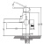 Смеситель для раковины Kaiser Sharp 64088