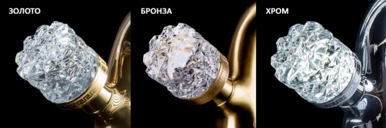 Смеситель для душа Boheme Crystal 274-CRST
