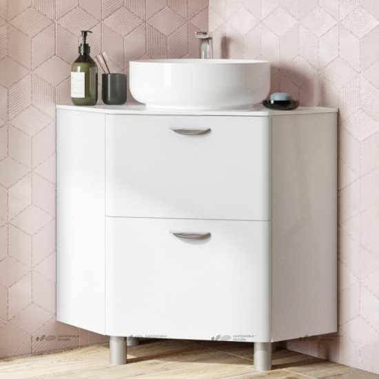 Мебель для ванной Stworki Лунд 60 белая