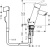 Смеситель для раковины Hansgrohe Talis S2 32140000 с гигиеническим душем