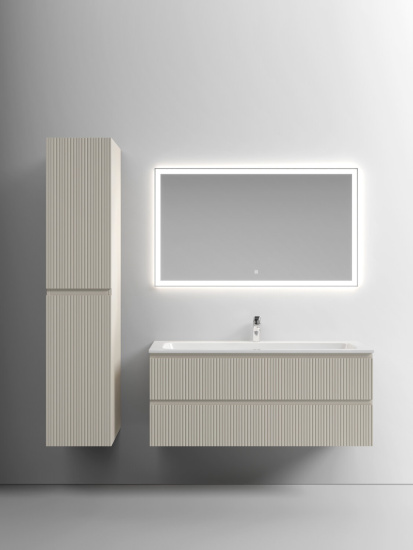 Тумба с раковиной Sancos Snob T 120 Beige Soft SNT120CE, подвесная