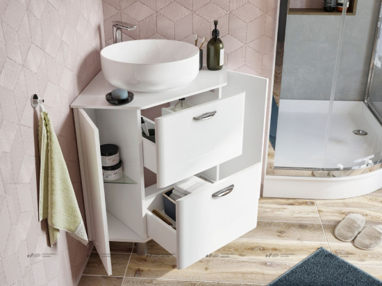 Мебель для ванной Stworki Лунд 60 белая