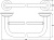 Полотенцедержатель FBS Standard STA 038 70 см Полотенцедержатель FBS Standard STA 038 70 см