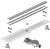 Душевой лоток Boheme Premium Linear 80 см, золото