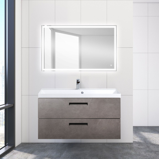 Мебель для ванной BelBagno Aurora 100 pietra grigio