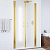 Душевая дверь в нишу Vegas Glass E2P 90 09 10 профиль золото, стекло сатин