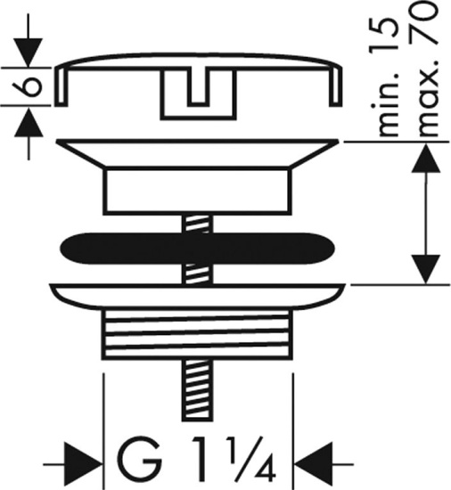 Смеситель для раковины Hansgrohe Finoris 76050670 матовый черный