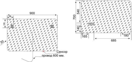 Мебель для ванной Style Line Атлантика 90 Люкс Plus, напольная, ясень перламутр