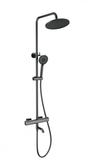 Душевая стойка Wonzon & Woghand Stay 1 WW-B3051-A1-BGG с термостатом