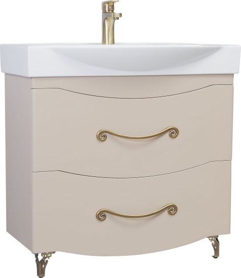 Мебель для ванной Bellezza Сесилия 85 капучино