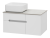 Тумба под раковиной Misty Роял 80 белая подвесная, со столешницей