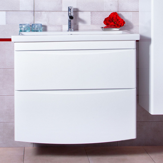 Мебель для ванной Бриклаер Вега 80 белая