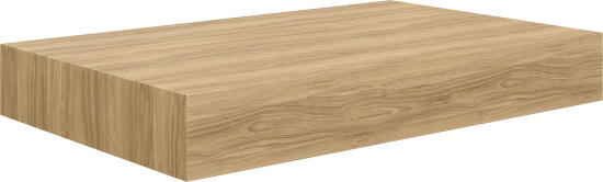 Столешница с раковиной Duravit White Tulip 43, дуб французский, 80, без отверстий + тумба 80