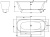 Акриловая ванна BelBagno BB41-1700 170 см