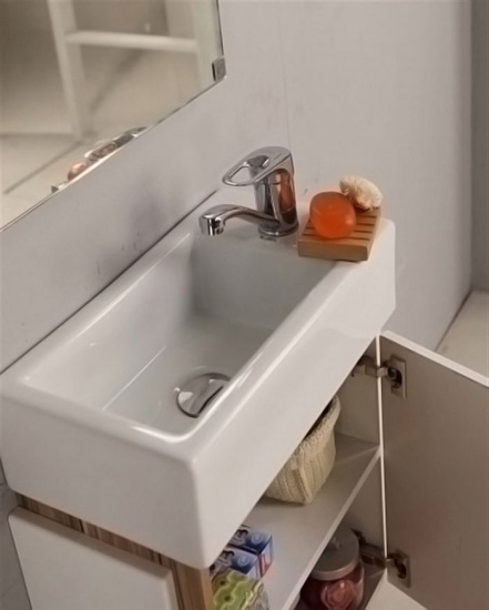 Мебель для ванной Aquaton Эклипс М светлый эбони R