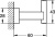 Крючок Grohe Essentials Cube 40511001 Крючок Grohe Essentials Cube 40511001