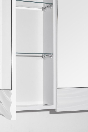 Зеркало-шкаф Style Line Вероника 80 Люкс, белый