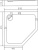 Поддон для душа Good Door Диаманд 90x90