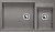 Мойка кухонная Blanco Metra 9 серый беж