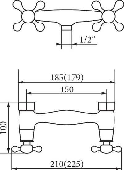 Смеситель для душа Veragio Agatha VR.AGT-3730.CR хром