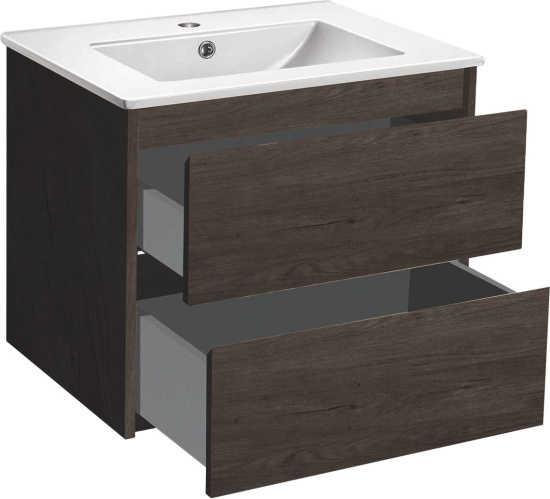 Мебель для ванной Vincea Gio 60 темный дуб