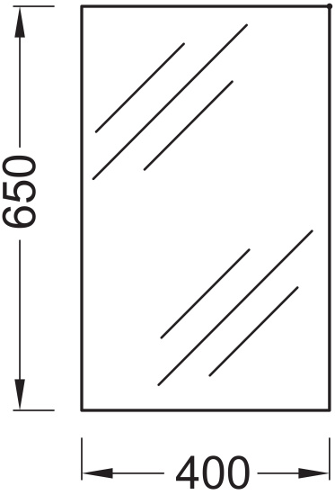 Зеркало Jacob Delafon EB1044 40 см